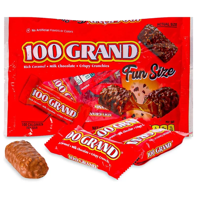 100 Grand Bar Fun Size – 10oz