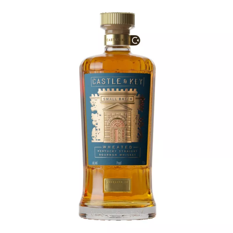 Castle & Key Small Batch Wheated Kentucky Straight Bourbon Whiskey 750ml